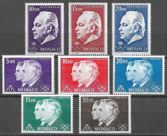 MONACO Poste Aérienne 97/104 - Neuf** - SUP - Faciale = 125 Francs Soit 19€ - Airmail