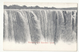 Delcampe - Victoria Falls Zambesi River Old Cape Of Good Hope Postcard Not Posted B250301 - Simbabwe