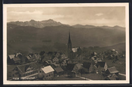 AK Rehetobel, Ortsansicht Gegen Die Berge  - Rehetobel