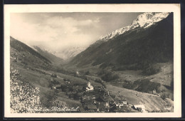 AK Ferden Im Lötschental, Teilansicht Mit Bergen  - Ferden