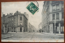 Lyon - Route De Vienne à L'angle De L'Avenue Berthelot - Café Claret - Café Seux E. Bard Comptoir - Lyon 7