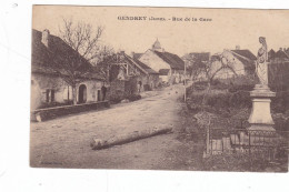 GENDREY    RUE DE LA GARE - Gendrey