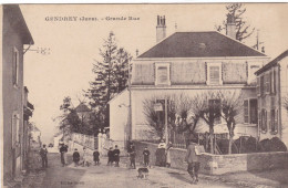 GENDREY  GRANDE RUE - Gendrey