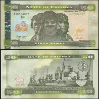 Eritrea. 50 Nakfa. 24.05.2011 (2012) Unc. Banknote Cat# P.9a - Eritrea