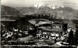 60438 - Niederösterreich - Semmering , Liechtensteinhaus Am Hirschenkogel Gegen Semmering Und Schneeberg - Semmering