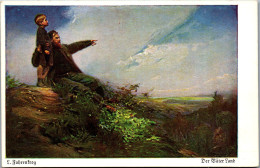 Delcampe - 60429 - Künstlerkarte - Ludwig Fahrenkrog , Der Väter Land , Wiechman Bildkarten - Nicht Gelaufen  - Fahrenkrog, Ludwig