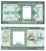 Mauritania 1000 Ouguiya 1989 P-7A UNC - Mauritania
