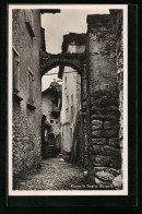 AK Soglio /Bergell, Strasse Gasse Mit Alten Häusern  - Soglio