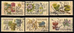 Tchécoslovaquie 1971 Mi 2023-8 (Yv 1870-5), Obliteré - Gebraucht