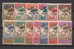 WALLIS ET FUTUNA - 1930 - Taxe TT N°YT. 11 à 23 - Série Complète - Neuf Luxe** / MNH - Postage Due