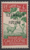 WALLIS ET FUTUNA - 1930 - Taxe TT N°YT. 12 - Cerf 4c Rouge - Neuf Luxe** / MNH - Postage Due