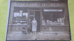 CLICHY CARTE PHOTO EPICERIE CREMERIE CLOS DU POSTILLON PUB - Clichy