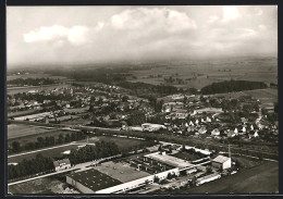AK Dannenberg /Elbe, Teilansicht, Fliegeraufnahme  - Dannenberg