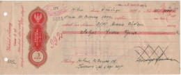Delcampe - Poland Lithuania 1929 Bill Of Exchange Weksel, Wilna Wilno, Grzegorz Kurec, Bracia Cholem, Jewish - Wechsel