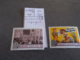 TIMBRE ESPAGNE...N°2991/2.N**.CINEMA.CATALOGUE YVERT. - Andere & Zonder Classificatie