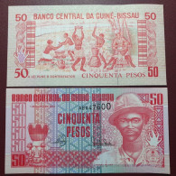 Guinea-Bissau 50 Pesos, 1990 P-10a - Guinea-Bissau