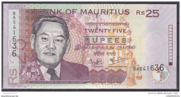 MAURICE BILLET 25RS 2003 - Mauritius