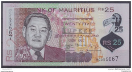 MAURICE BILLET 25RS 2013 - Mauritius