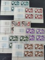 1958. " 10éme Anniversaire Déclaration Universelle Droits De L'Homme" 11 Blocs Neufs Coins Datés. Côte YT 2025 : 242,00€ - Non Classificati