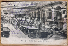 Delcampe - APT -  Intérieur D'une Fabrique De De Fruits Confits. TRES ANIMEE. PRECURSEUR - Apt
