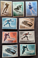SAINT MARIN / YT 402 - 410 / SPORT - CORTINA 56 - BOBSLEIGH - HOCKEY - SKI - PATINAGE - DESCENTE / NEUFS ** / MNH - Winter 1956: Cortina D'Ampezzo
