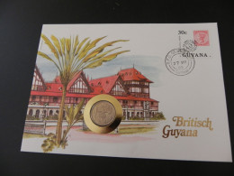 Guyana 25 Cents 1985 - Numis Letter 1985 - Guyana