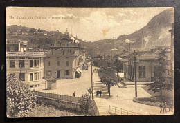 AK Un Saluta Da Chiasso - Piazza Stazione Gestempelt/o CHIASSO 1911 - Chiasso