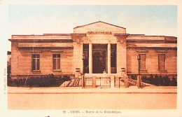 ► (51) REIMS. La Bibliothèque Art Deco  1931 - Libraries