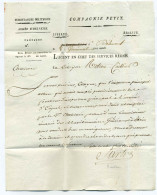 ARMEE D'HELVETIE - Compagnie PETIT - 8 Germinal An 6 - Signé Par L'Agent En Chef Des Services Réunis SARTRE - Army Postmarks (before 1900)