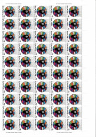 GRIECHENLAND MI-NR. 1419 POSTFRISCH(MINT) BOGEN INTERNATIONALER JOURNALISTENVERBAND - Feuilles Complètes Et Multiples