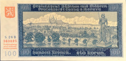Bohemia & Moravia 100 Korun, P-6s (1940) - UNC - (39 Euro Incl. Fees) - Tchéquie