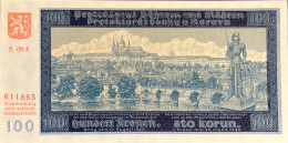 Bohemia & Moravia 100 Korun, P-7s (1940) - UNC - (39 Euro Incl. Fees) - Tchéquie