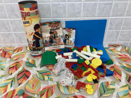 TUBO PLASTIC CITY ITALO CREMONA+COSTRUZIONI DINAMIC+LIBRETTI MONTAGGIO-DEPLIANT. - Otros & Sin Clasificación