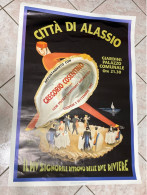 FILIPPO ROMOLI:MANIFESTO CITTà DI ALASSIO-NEW POCKET SYMPHONY ORCHESTRA 1987. - Posters