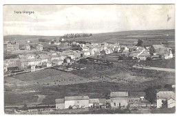 CPA TROIS VIERGES Panorama - Cachet " Censure Militaire " Au Verso - Circulée Vers Prov. Liège - 2 Scans - Troisvièrges