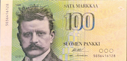 Finland 100 Markaa, P-115 (1986) - XF - (29 Euro Incl. Fees) - Finland