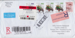 Postal History Cover: Hungary Cover Sent To Argentina, Returned To The Sender - Briefe U. Dokumente