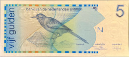 Netherland Antilles 5 Gulden, P-22a - (1986) - UNC - (59 Euro Incl. Fees) - Netherlands Antilles (...-1986)
