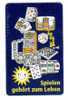 Germany - S 01/96 - Merkur Soielgeräte  - Chip Card - Chess - Schach - S-Series : Tills With Third Part Ads