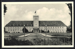 AK Brake /Unterweser, Stabsgebäude, Frontansicht  - Brake