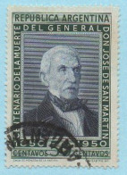 Argentina 1950 // San Martin - Gebruikt