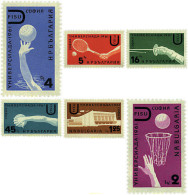 80738 MNH BULGARIA 1961 JUEGOS UNIVERSITARIOS EN SOFIA - Wasserball