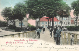 Allemagne - Brake A. D. Weser - Landungsbrücke Und Kajeanlagen - Brake