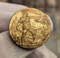España Spain Medalla Centenario De Zaragoza 1808-1908 Barcelona Puigmal - Altri & Non Classificati