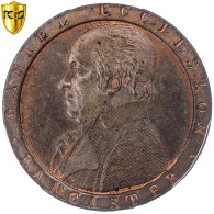 Royaume-Uni, Lancashire, Daniel Eccleston, Halfpenny Token, 1794, Soho, Cuivre - B. 1/2 Penny