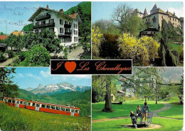 VD BLONAY LES CHEVALLEYRES - Centre De Vacances De La Ville De Lausanne No 1474 - Circulé Le 10.02.1992 - Blonay - Saint-Légier