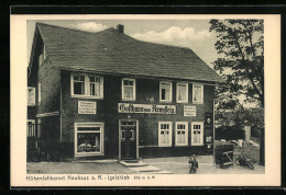 AK Neuhaus A. R.-Igelshieb, Gasthaus Zum Rennsteig  - Neuhaus