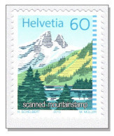 Switzerland 2015 (Box 2) Reprint Lac De Tanay Jummeles Mountains Berge Montagnes Montagne Lake Coil Stamp MNH ** - Lettres & Documents
