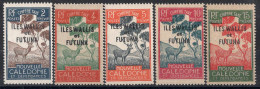 Wallis & Futuna Timbres-Taxe N°11** à 15** Neufs Sans Charnières TB Cote :  6€00 - Postage Due