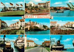 Brake Unterweser Teilansichten Hafenpartien - Brake